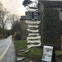 FAQ sign😉 at Beck Hall in Malham