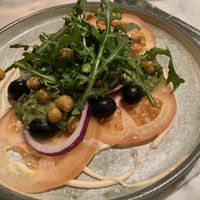 Lebanese Caprese #Veganuary at Beck Hall in Malham