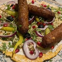 Middle Eastern Kofta #Veganuary at Beck Hall in Malham