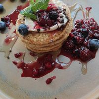 Breakfast Pancakes at Beck Hall in Malham