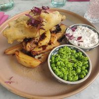 Asian Inspired Banana Blossom & Chips at Beck Hall in Malham