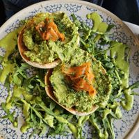 Avocado and  Carrot Lax at Beck Hall in Malham
