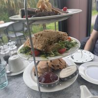 Afternoon tea - so good!   at Beck Hall in Malham
