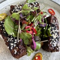 Sticky ribs   at Beck Hall in Malham