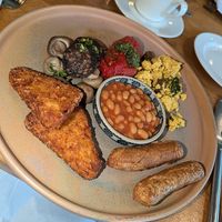Vegan breakfast at Beck Hall in Malham