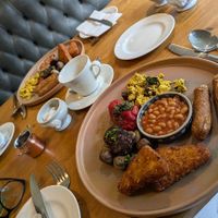 Great vegan brekkies at Beck Hall in Malham