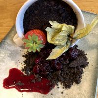 Chocolate pot  at Beck Hall in Malham