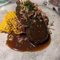 Slow Cook Short Rib with cinnamon bone at Beck Hall in Malham