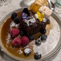 Sticky Toffee Pudding at Beck Hall in Malham