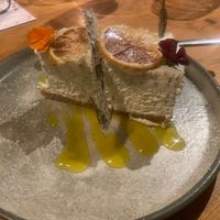 Lemon chia cheesecake  at Beck Hall in Malham