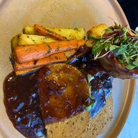 Chicken roast  at Beck Hall in Malham