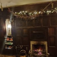 Perfect cosy hotel snug #Veganuary at Beck Hall in Malham