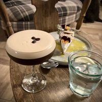 Cheesecake and Espresso Martini 😋  at Beck Hall in Malham