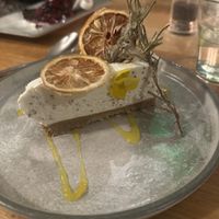 Lemon Chia cheesecake (you have to!)  at Beck Hall in Malham