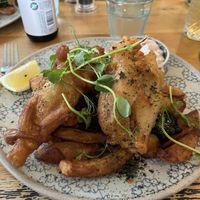 Banana blossom and chips   at Beck Hall in Malham