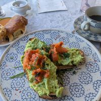 Avocado toast at Beck Hall in Malham