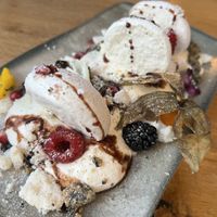 Meringue   at Beck Hall in Malham