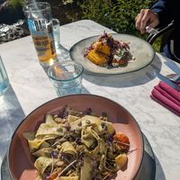 Chicken paperdelle at Beck Hall in Malham
