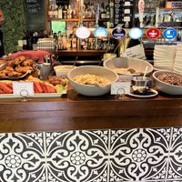 Breakfast spread  at Beck Hall in Malham