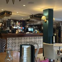 The bar!  at Beck Hall in Malham