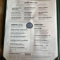 Small plates and lunches  at Beck Hall in Malham