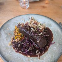 Seitan short rib - unique and tasty 👌 at Beck Hall in Malham