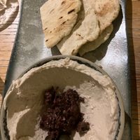 very good hummus at Beck Hall in Malham