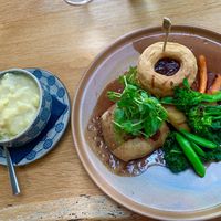 Gf roast & cauliflower cheese   at Beck Hall in Malham
