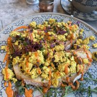 Tofu scramble  at Beck Hall in Malham