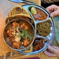 Thali  at Beck Hall in Malham