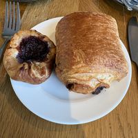 Breakfast pastries   at Beck Hall in Malham