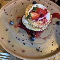 Pancakes   at Beck Hall in Malham