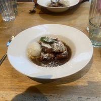 Chocolate Bread & Butter Puddingg  at Beck Hall in Malham