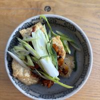 Gochujang tofu   at Beck Hall in Malham