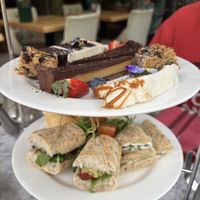 Afternoon tea   at Beck Hall in Malham