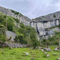 Malham cove, a must see when visiting at Beck Hall in Malham