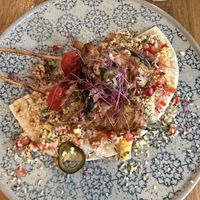 Mushroom Gyros   at Beck Hall in Malham