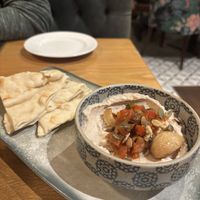 Humus- v good  at Beck Hall in Malham