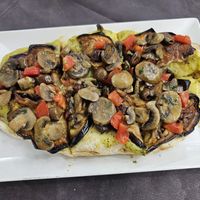 Vegana (Pinsa Romana) at Ciccittu in Portoscuso