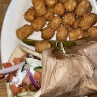 Vegan gyro   at Fire On The Mountain - Wash Park in Denver