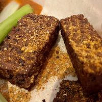 Seitan that came out like a cracker (2/5 ⭐️)  at Fire On The Mountain - Wash Park in Denver
