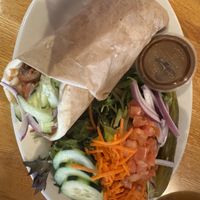 Vegan gyro #Veganuary at Fire On The Mountain - Wash Park in Denver