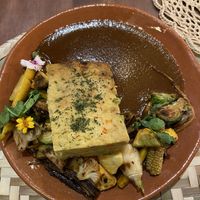 Puré y mole costeño at Na Tlali in Mexico City