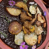 Mole a little strong Negro  at Na Tlali in Mexico City