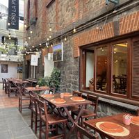 Romantic setting  at Na Tlali in Mexico City