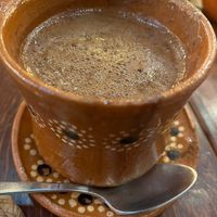 Champurrado at Na Tlali in Mexico City