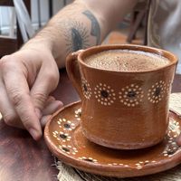 Cafe de olla   at Na Tlali in Mexico City