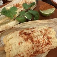 Elote (not the best honestly but maybe an off night )  at Na Tlali in Mexico City