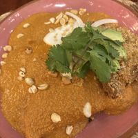 Mole cacahuate   at Na Tlali in Mexico City