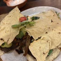 Tlayudas   at Na Tlali in Mexico City